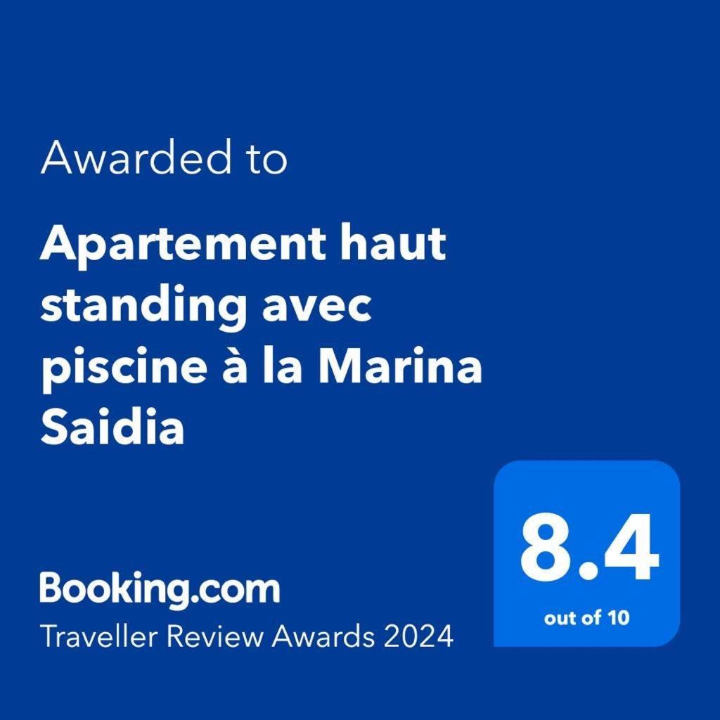 Apartement Haut Standing Avec Piscine A La Marina Saïdia Dış mekan fotoğraf